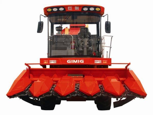 巨明4YZ-5自走式玉米收獲機(jī)