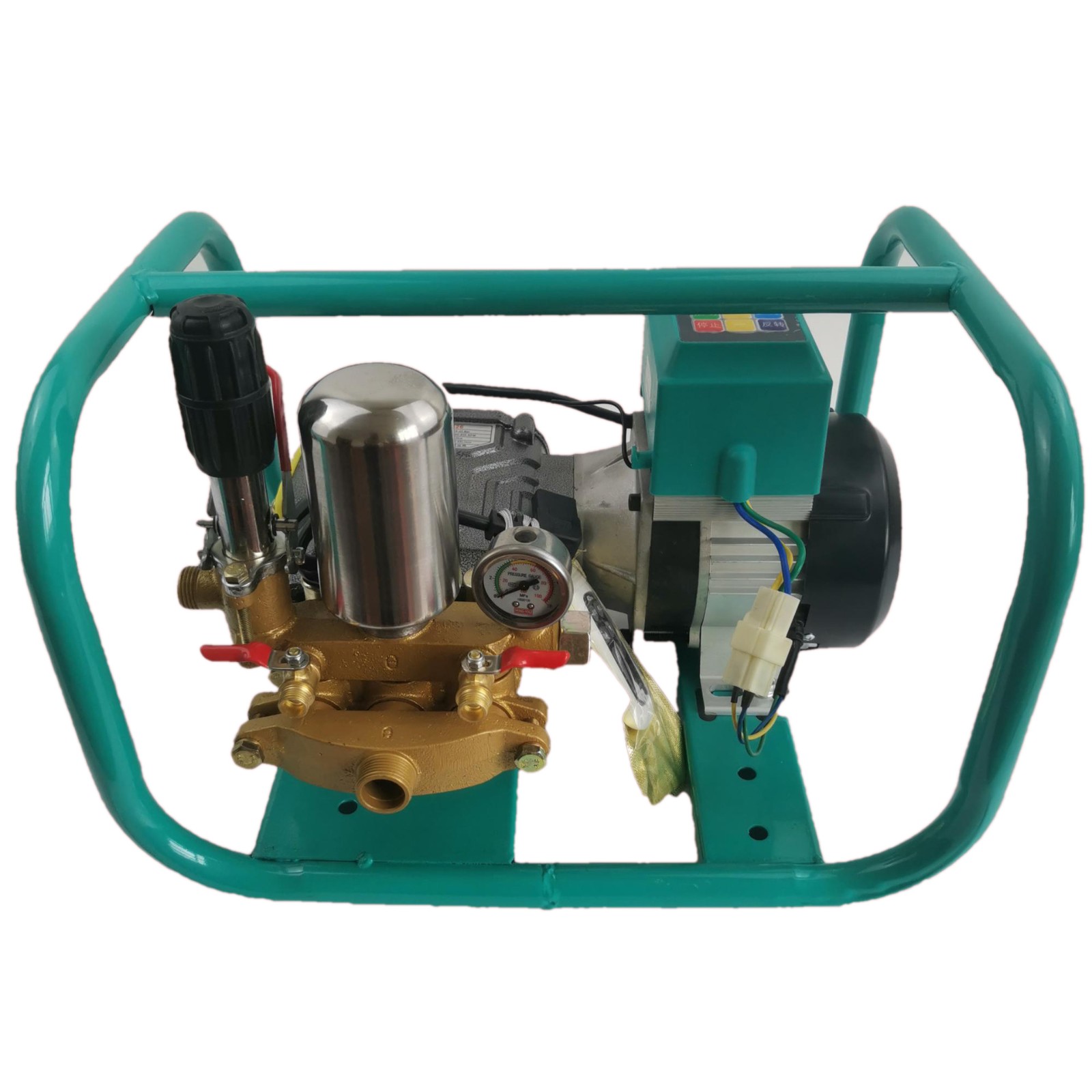 48V/60V農(nóng)用三缸柱塞泵園林高壓電動三輪車專用打藥泵遙控噴霧機