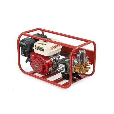 廠家直銷汽油噴霧器三缸柱塞泵打藥機高壓園林果樹農(nóng)用水泵加黃油