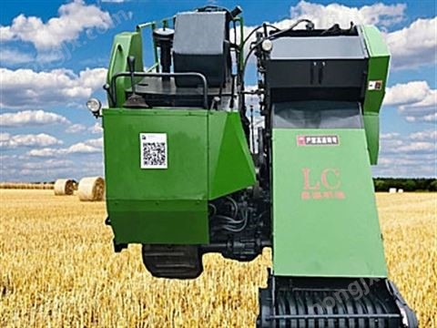 良誠(chéng)870小型農(nóng)用履帶自走式圓捆撿拾打捆機(jī)