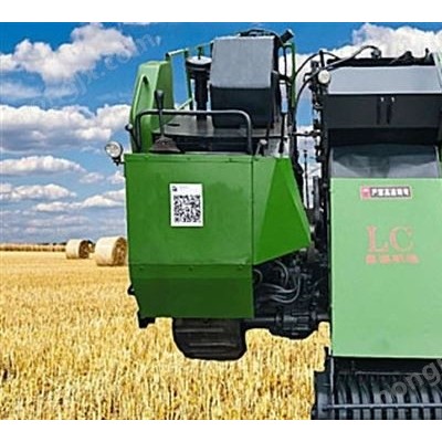 良誠(chéng)870小型農(nóng)用履帶自走式圓捆撿拾打捆機(jī)