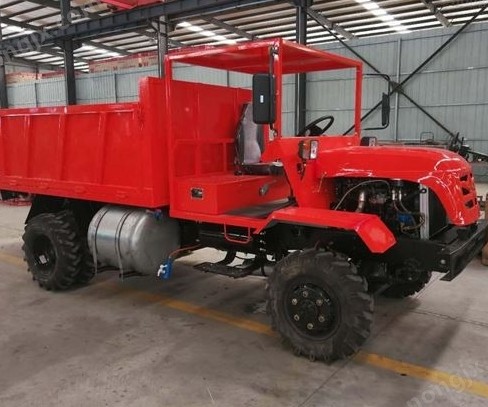 金鹿牌隧道工程場地運輸拖拉機