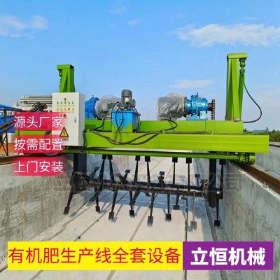 有機(jī)肥生產(chǎn)線設(shè)備全套肥料發(fā)酵機(jī)器畜禽糞便牛羊糞處理機(jī)立恒機(jī)械