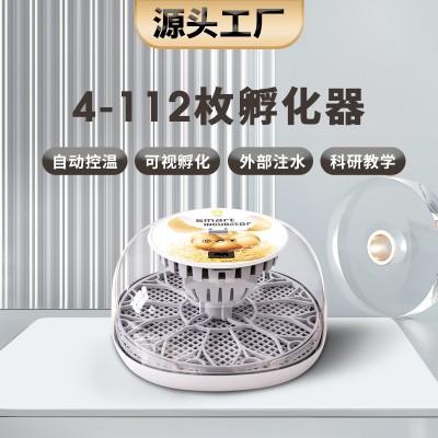工廠直供12枚科學(xué)教研孵蛋器家禽雞蛋孵化器小雞養(yǎng)殖孵化設(shè)備機(jī)器
