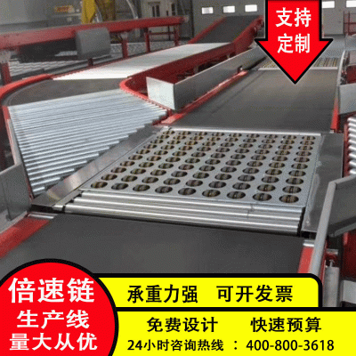 皮帶滾筒輸送機(jī) 智能高速分流輸送線(xiàn) 斜擺輪分揀機(jī)自動(dòng)化設(shè)備定制