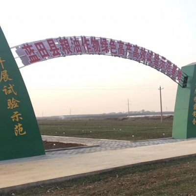 藍田縣糧油作物綠色高產(chǎn)高效實驗示范基地項目