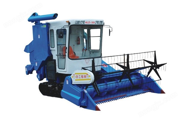 柳林4LZ-3.0自走履帶式谷物聯(lián)合收割機