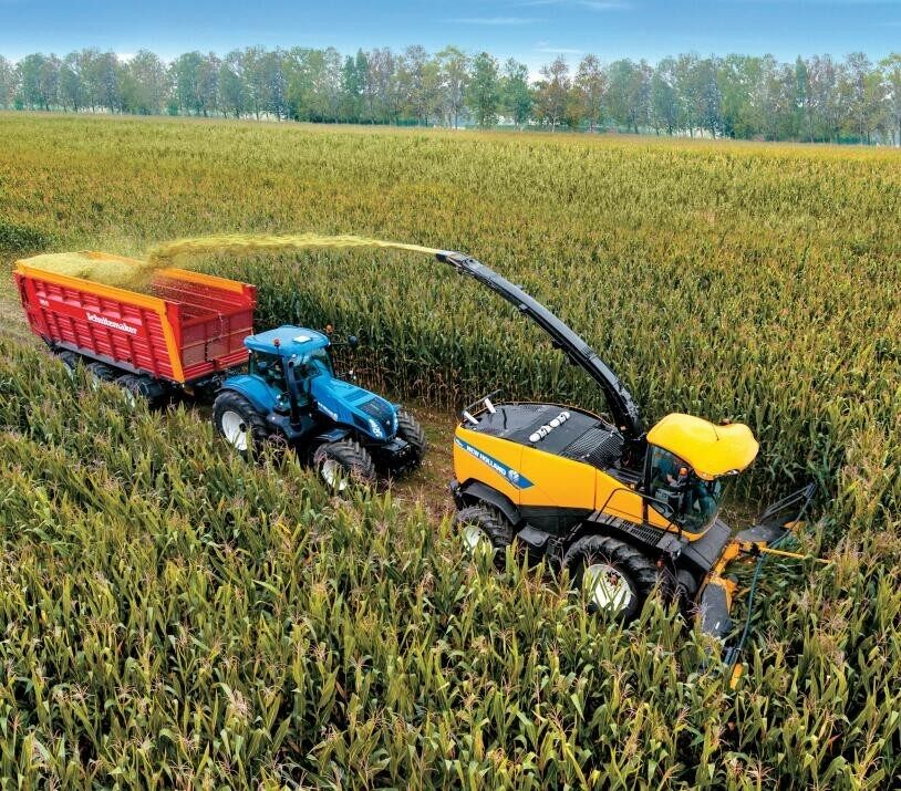 紐荷蘭FR550(G4)自走式青貯收獲機(jī)