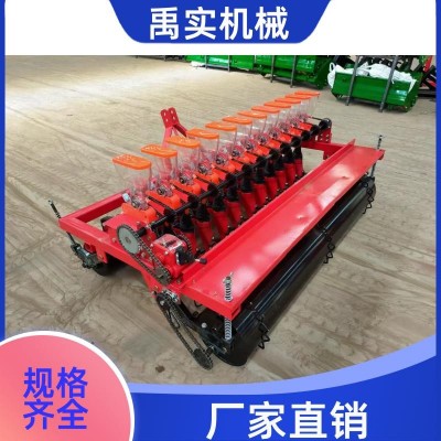 禹實機械 拖拉機帶動 蔬菜播種機 播種施肥一體機 圓桶款 1臺