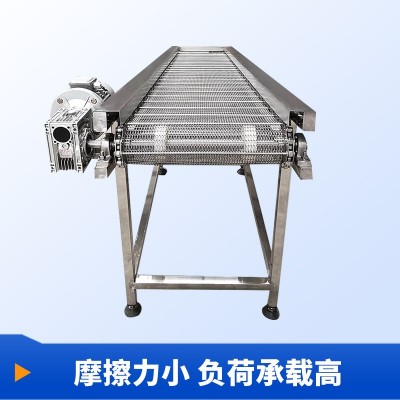 網(wǎng)帶輸送機(jī)快遞物流分揀輸送帶304食品水果蔬菜烘干不銹鋼 流水線 1臺(tái)