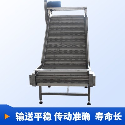 小型鏈板輸送機(jī)耐高溫食品烘干流水線(xiàn)機(jī)床排屑扣板重載廢料輸送機(jī) 1臺(tái)
