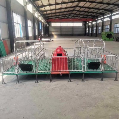 全復(fù)合熱鍍鋅 母豬產(chǎn)床 養(yǎng)豬設(shè)備 雙體開(kāi)溝施肥母豬產(chǎn)保兩用 1套