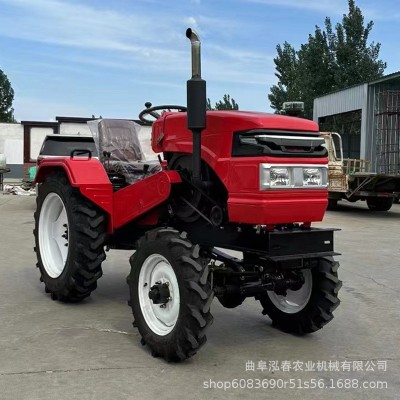 泓春小型35馬力四輪拖拉機(jī) 小型農(nóng)用拖拉機(jī) 大馬力單杠四驅(qū)拖拉機(jī)