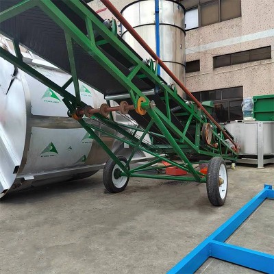 山東礦山采購爬坡輸送帶 沙石裝車輸送帶 防滑尼龍橡膠輸送帶